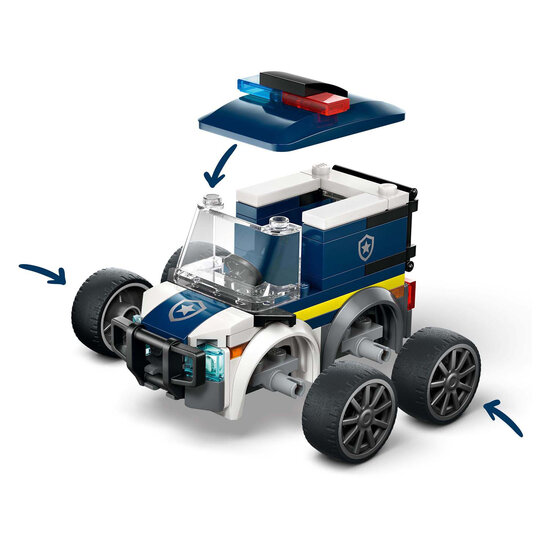 LEGO City 60481 Voertuigen Politiewagen - Foto 6