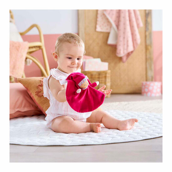 Corolle Tidoudou - Roze Grenadine Knuffeldoek, 17cm - Foto 5
