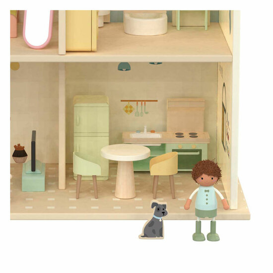 Classic World Houten Poppenhuis Cottage - Foto 5