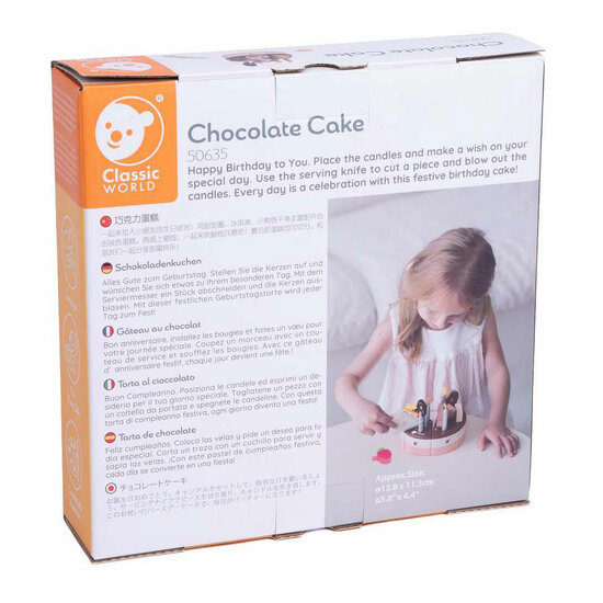 Classic World Houten Chocolade Taart - Foto 7