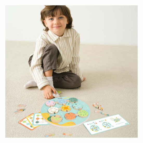 Classic World Houten Bordspel Waterlelie - Foto 8