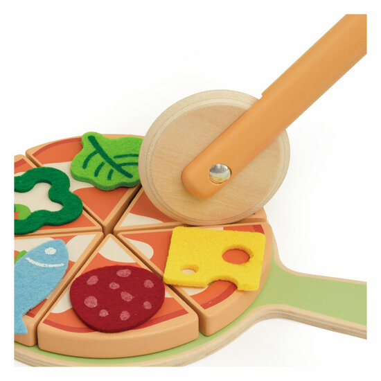 Classic World Houten Pizzaoven Speelset, 7dlg. - Foto 6