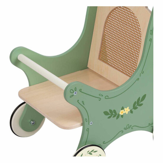 Classic World Vintage Houten Poppenwagen - Foto 7