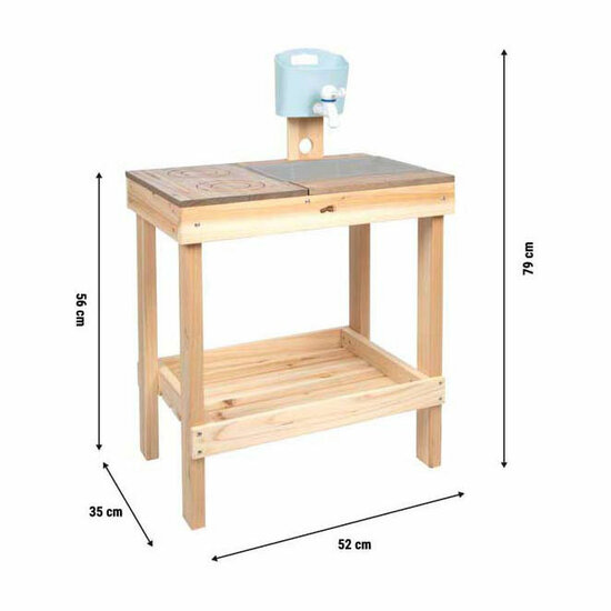 Small Foot - Houten Modderkeuken en Speeltafel - Foto 7