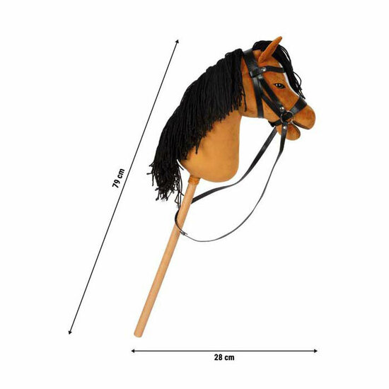 Small Foot - Stokpaard Bruin Melody - Foto 7