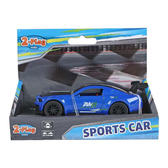 2-Play Die Cast Pull Back Sportauto - Foto 8