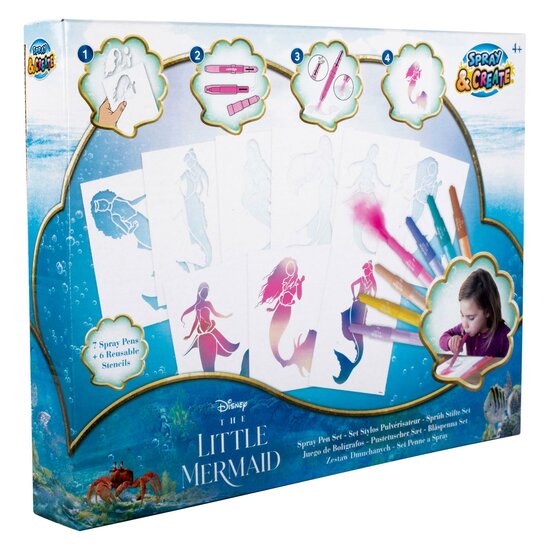 The Little Mermaid Blaaspennen Set - Foto 6