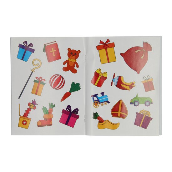 Sinterklaas Kleurboek met Stickers - Foto 5