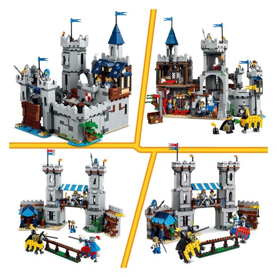 LEGO Creator 31168 Middeleeuwse Kasteel met Ridders te Paard - Foto 8