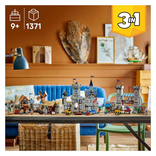 LEGO Creator 31168 Middeleeuwse Kasteel met Ridders te Paard - Foto 12