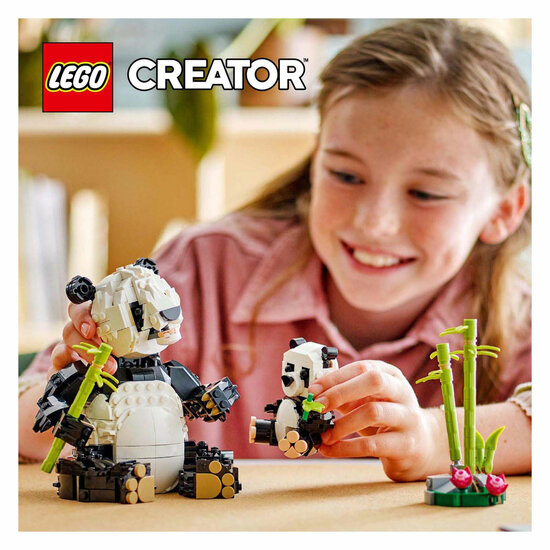 LEGO Creator 31165 Wilde Dieren: Pandafamilie - Foto 10