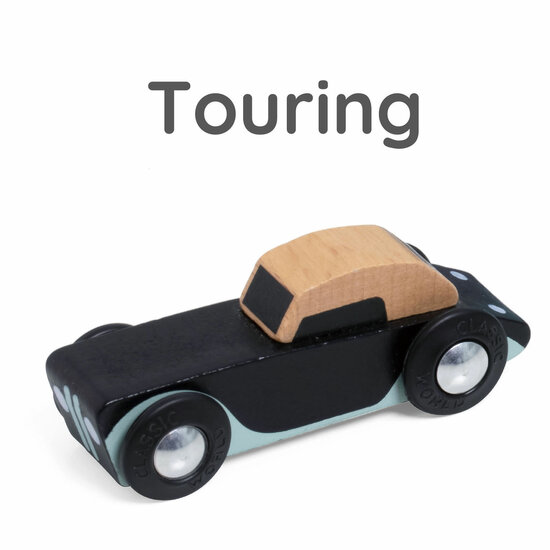 Classic World Houten Tour Auto's Set, 3st. - Foto 5