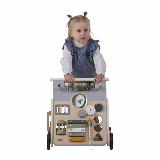 Houten Loopwagen Jack &amp; Jacky - Foto 8