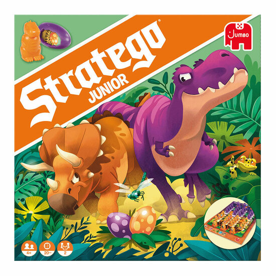 Stratego Junior Dino's Bordspel - Foto 6