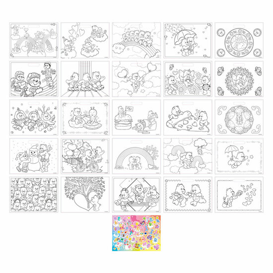 Care Bears Kleurboek - 26x35,5 cm