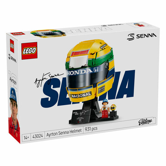 LEGO Editions 43024 Replica Helm van Ayrton Senna