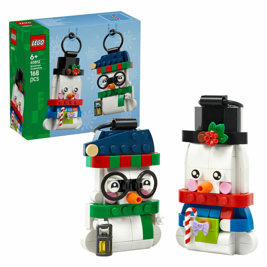 LEGO 40812 Sneeuwpopornamenten