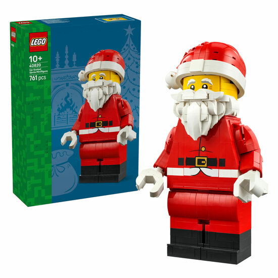 LEGO 40820 Grote minifiguur van de Kerstman