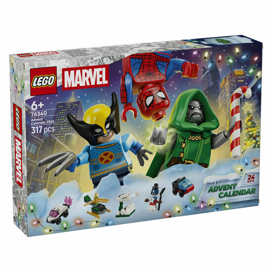 LEGO Super Heroes 76340 Marvel Adventskalender 2026
