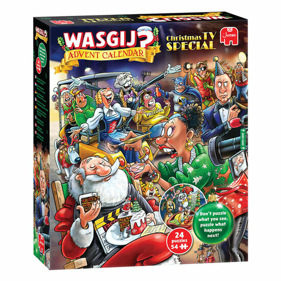 Wasgij Adventkalender Kerstmis TV Special