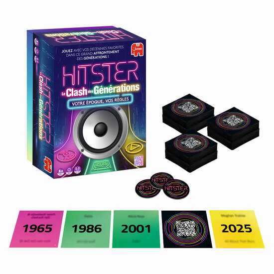 Jumbo Hitster Battle of the Generations Muziekspel