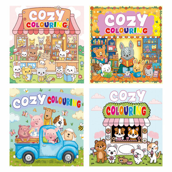 Cozy Kleurblok - 96pag.