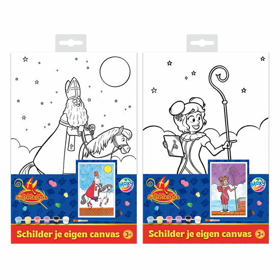 Club van Sinterklaas Canvas A4