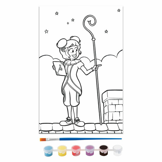 Club van Sinterklaas Canvas A4