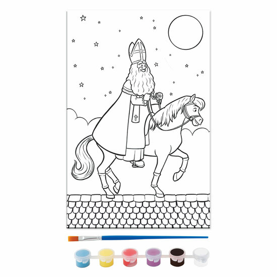 Club van Sinterklaas Canvas A4