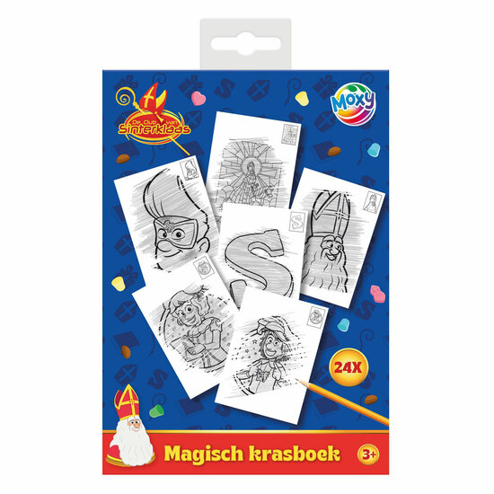 Club van Sinterklaas Magische Krasboek A5