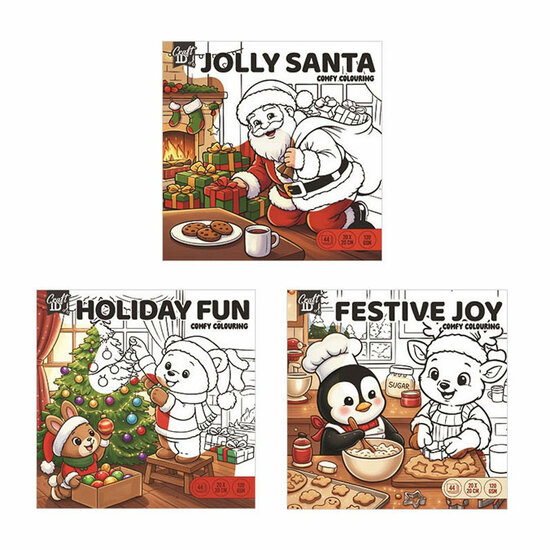 Comfy Kleurboek Kerstmis