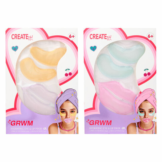 Create it! Get Ready With Me Oog en Lipmaskerset