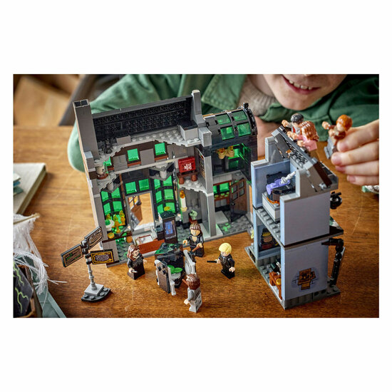 LEGO Harry Potter 76471 Verdonkeremaansteeg Tovenaarswinkels 76471 - Foto 9