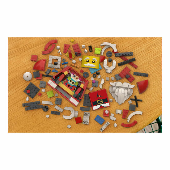 LEGO 40820 Grote minifiguur van de Kerstman - Foto 7