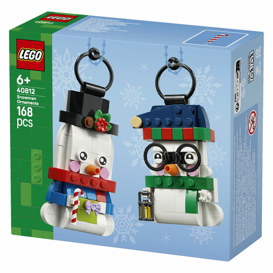LEGO 40812 Sneeuwpopornamenten - Foto 6
