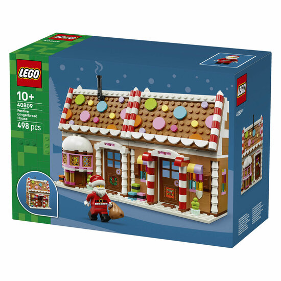 LEGO 40809 Winters Peperkoekhuisje - Foto 7