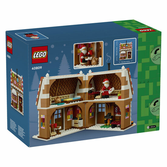 LEGO 40809 Winters Peperkoekhuisje - Foto 8