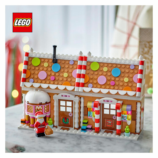 LEGO 40809 Winters Peperkoekhuisje - Foto 9