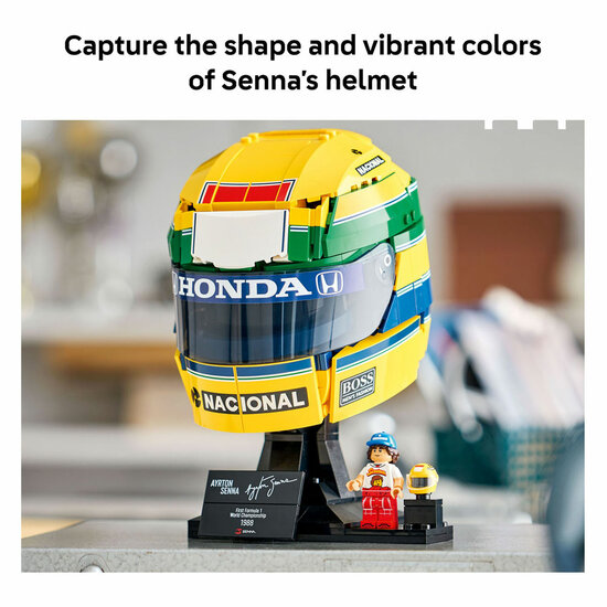 LEGO Editions 43024 Replica Helm van Ayrton Senna - Foto 12