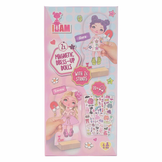 I Am 2 Poppenset met Houten Standaard - Foto 6