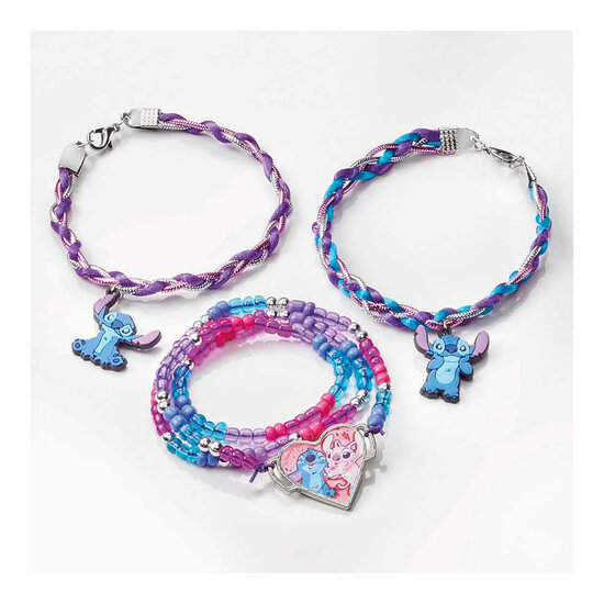 Totum 3in1 Stitch Diamond Painting, Armbanden maken en Gips Gieten Knutselset - Foto 6