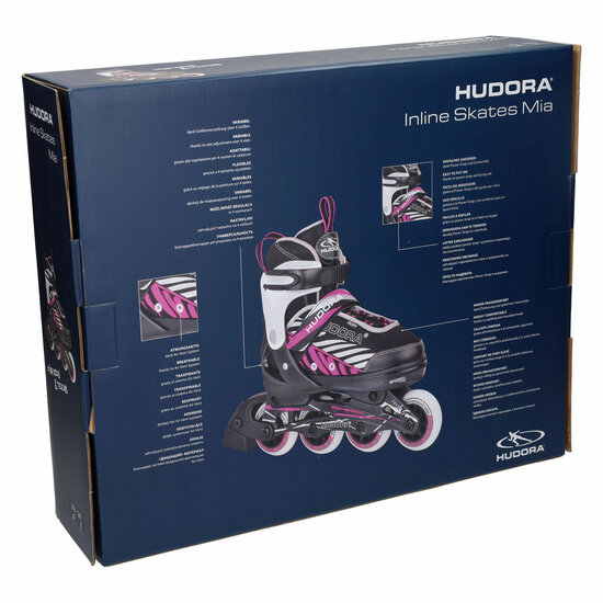 HUDORA Kinder Skeelers Mia Paars, Maat 33-36 - Foto 9