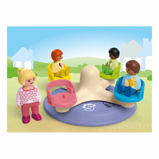 Playmobil Junior Kindercarrousel - 71701 - Foto 6