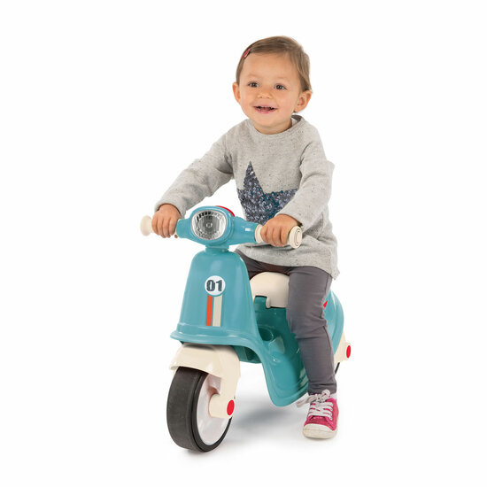 Smoby Scooter Ride On Blauw - Foto 6