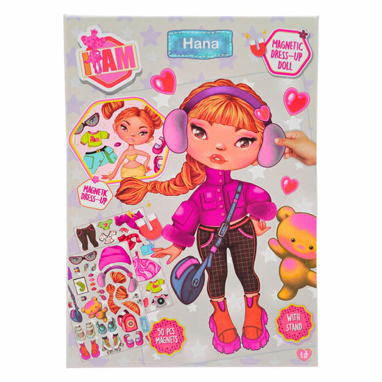 I AM Magnetic Dress Up Doll - Winter A5 - Foto 5