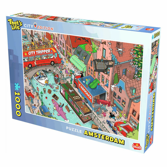 Goliath That's Life City Edition: Amsterdam Legpuzzel - 1000st. - Foto 5