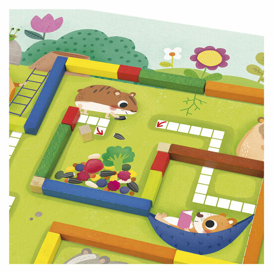 Jumbo Goula Hamsters 1 tot 10 Educatief Rekenspel - Foto 5