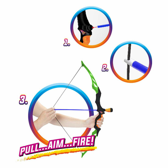Play Out Pijl- en Boog Set met 3 Pijlen - Foto 5