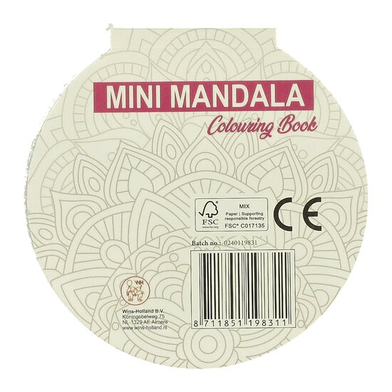Mini Mandala Kleurboek Rond - Foto 5