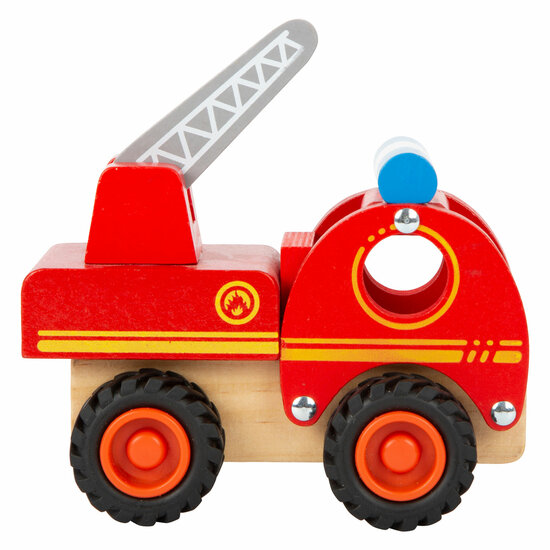 Small Foot - Houten Brandweerwagen met Ladder - Foto 6